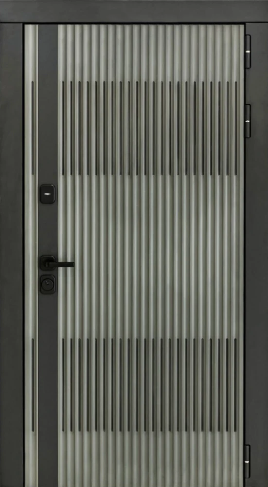 Входная дверь ДвериПРО Elfy ФЛ-707 (10мм, белый софт) DPRO220685 внешняя сторона