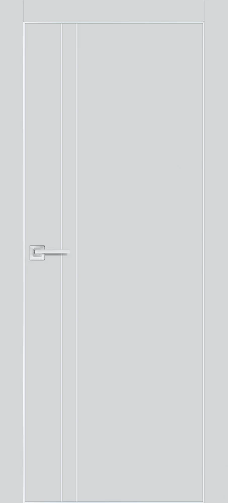 Фото Межкомнатная дверь PX-20  AL кромка с 4-х ст. Сапфир матовый