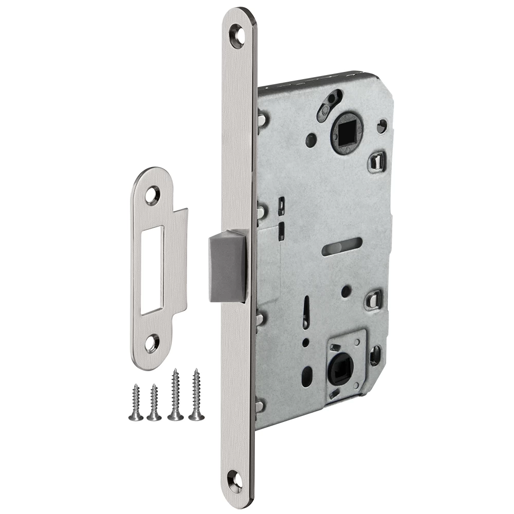 Фото Защелка врезная PLASTLP96WC-50/IND SN мат.никель (кратно коробке 30 шт)