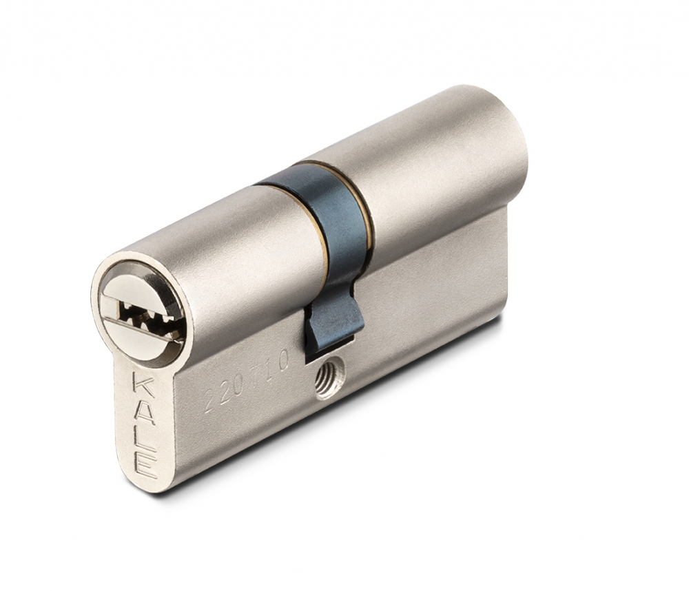 Фото Цилиндровый механизм 164 SN/62 (26+10+26) mm никель 5 кл.