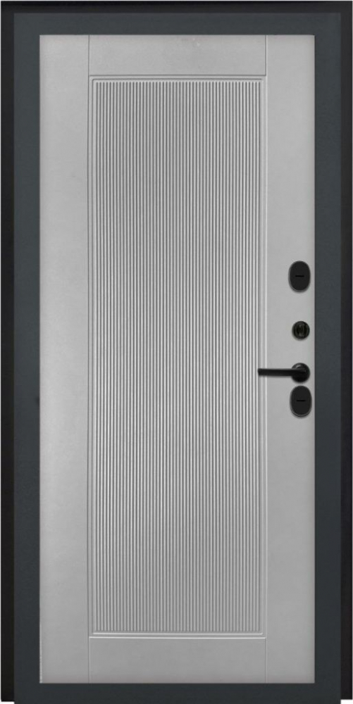 Входная дверь ДвериПРО L-45 ПВХ 10мм Астрод Velutto Grigio DPRO198158 внутренняя сторона